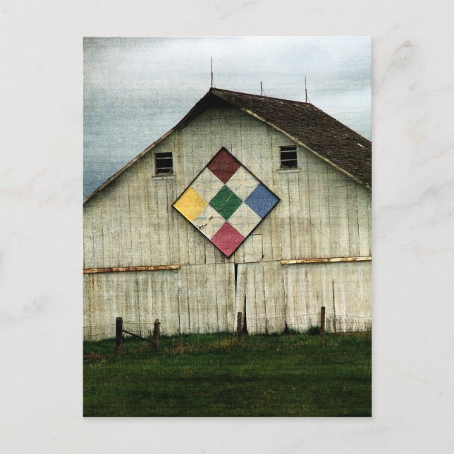Barn That No Longer Exists Postcard (Front)