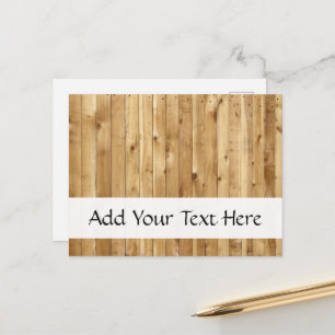 Barn Wall, Wood, Wooden Boards, Planks, Rustic Postcard