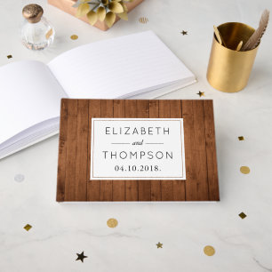 Barn Wall, Wooden Boards, Planks, Rustic Wedding Guest Book