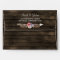 barn wood floral rustic country chic envelopes