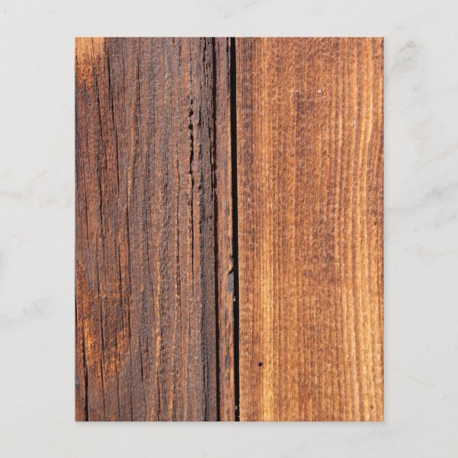 Barn Wood Grainy Scrapbook Paper (Front)