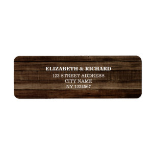 Barn Wood Rustic Wedding