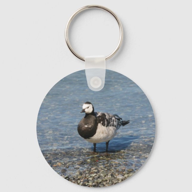 Barnacle Goose Keychain (Front)