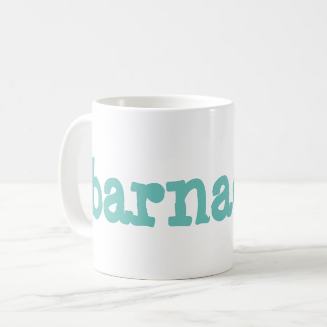 barnacles coffee mug (Front Left)