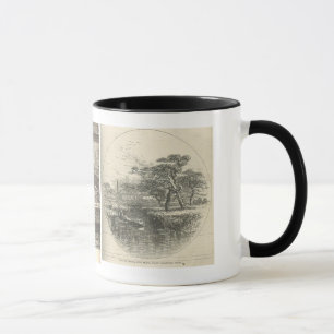 Barnegat Bay NJ Vintage Sailing and Sea Scenes Mug