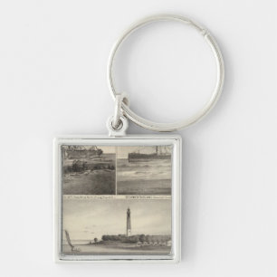 Barnegat Inlet Steamship Amerique Key Ring