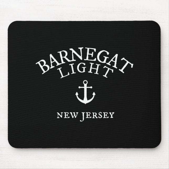 Barnegat Light New Jersey , Nj Nautical Sea Shirt  Mouse Mat (Front)