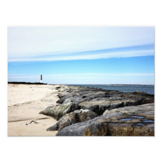 Barnegat Lighthouse, Barnegat Light, New Jersey Photo Print