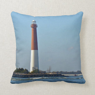 Barnegat Lighthouse Long Beach Island New Jersey Cushion