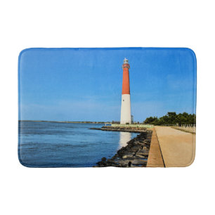 Barnegat Lighthouse, New Jersey Bath Mat