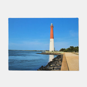 Barnegat Lighthouse, New Jersey Door Mat