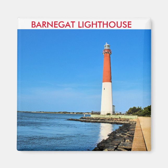 Barnegat Lighthouse, New Jersey Magnet (Front)
