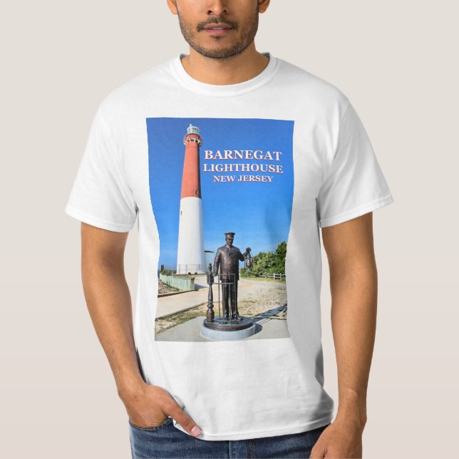 Barnegat Lighthouse, New Jersey T-Shirt (Front)