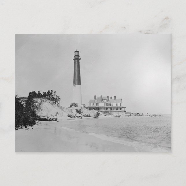 Barnegat Lighthouse Postcard (Front)