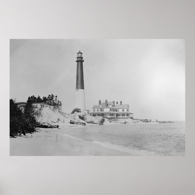 Barnegat Lighthouse Poster (Front)
