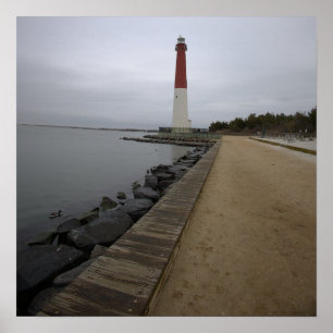 Barnegate Light Lighthouse Photo Poster