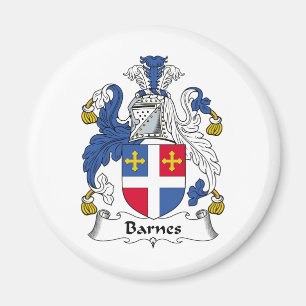Barnes Family Crest Magnet