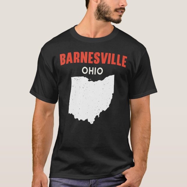 Barnesville Ohio USA State America Travel Ohioan T-Shirt (Front)