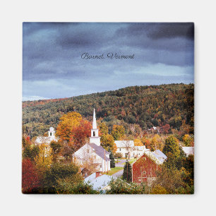 Barnet, Vermont, autumn in New England Magnet