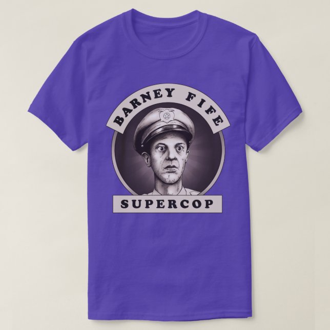 Barney Fife Supercop T-Shirt (Design Front)