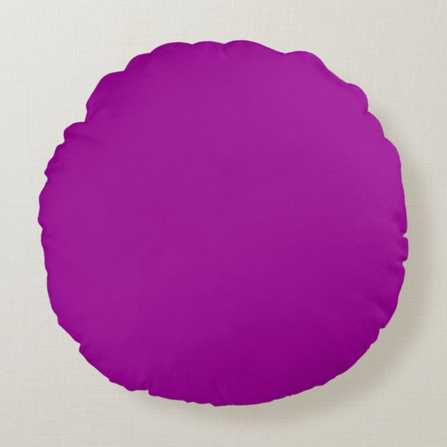  Barney purple Round Cushion (Front)