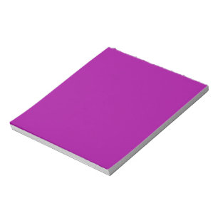 Barney purple (solid colour) Notepad