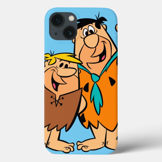 Barney Rubble and Fred Flintstone Case-Mate iPhone Case (Back)