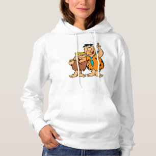Barney Rubble and Fred Flintstone Hoodie