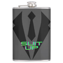 Barney Stinson "Suit Up" Flask