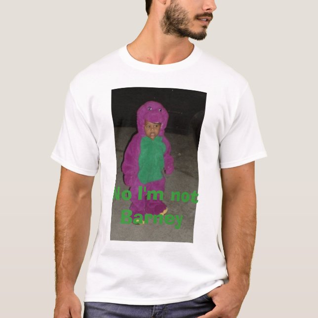 barneycrop, No I'm not Barney T-Shirt (Front)