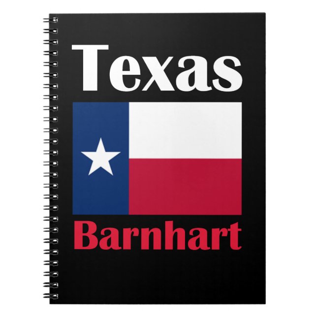Barnhart TX Notebook (Front)