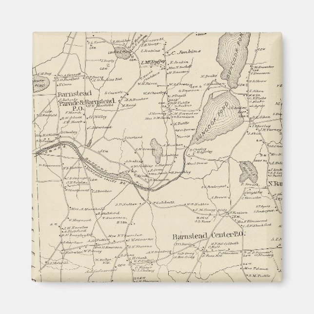 Barnstead, Belknap Co Magnet (Front)