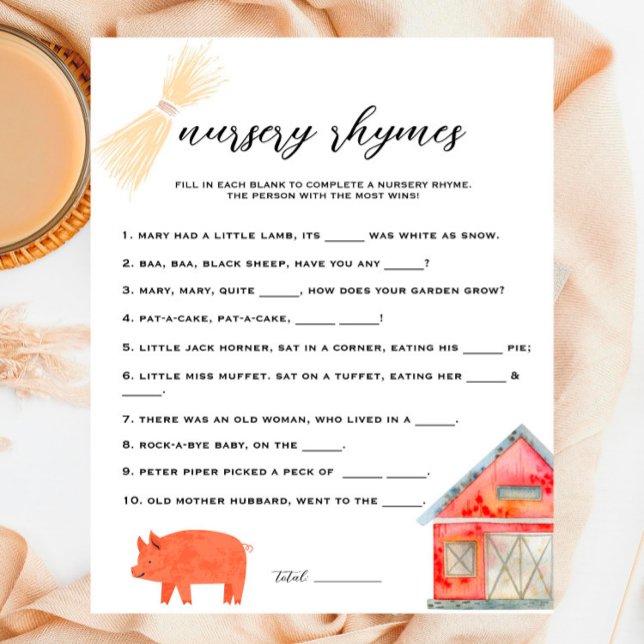 Barnyard Animals - Baby Nursery Rhymes Game (Creator Uploaded)