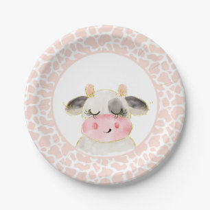 Barnyard Birthday Plate Oink Moo Cockadoodledoo