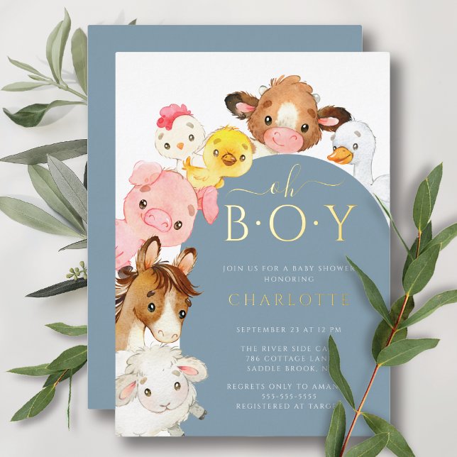 Barnyard Buddies Baby Shower (Creator Uploaded)
