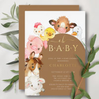 Barnyard Buddies Baby Shower