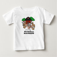 Barnyard Cute It's My Birthday Toddler