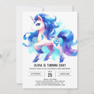 Barnyard Editable Horse Birthday Invitation