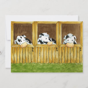 Barnyard Grapevine Invitation