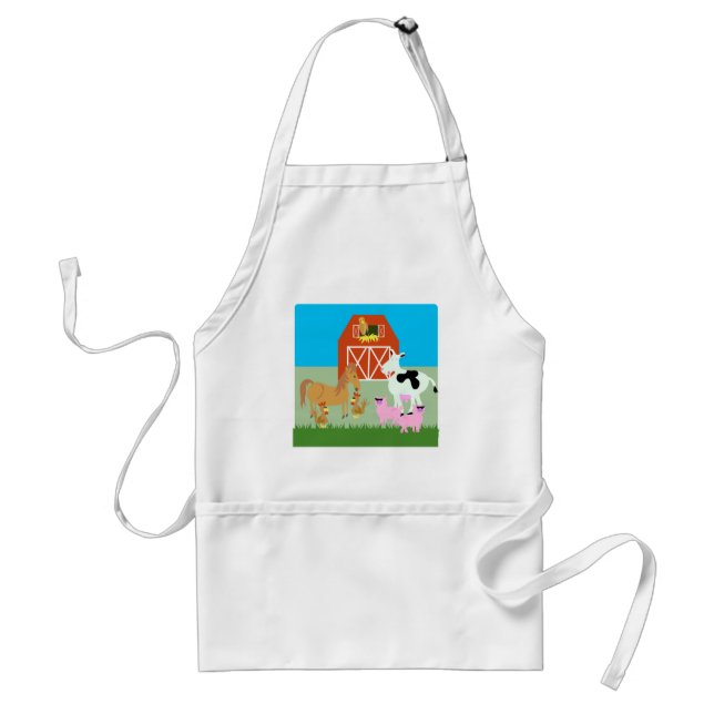 Barnyard Party Standard Apron (Front)