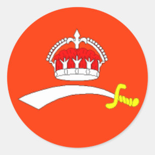 Baroda, India Classic Round Sticker