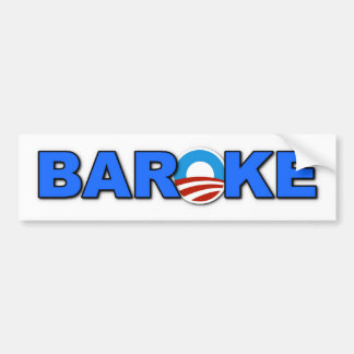 BAROKE BUMPER STICKER
