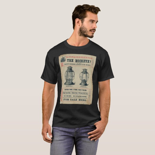 Baron Buckeye railroad lantern shirt (Front Full)