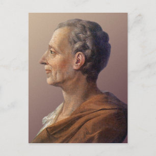 Baron de Montesquieu Postcard