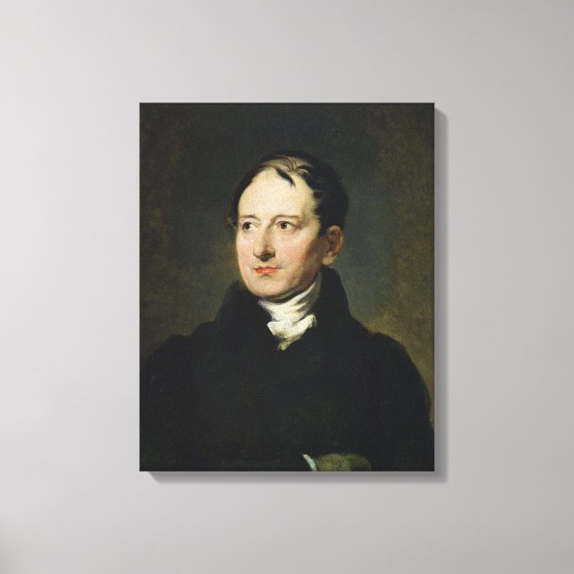 Baron Francois Pascal Simon Gerard Canvas Print (Front)