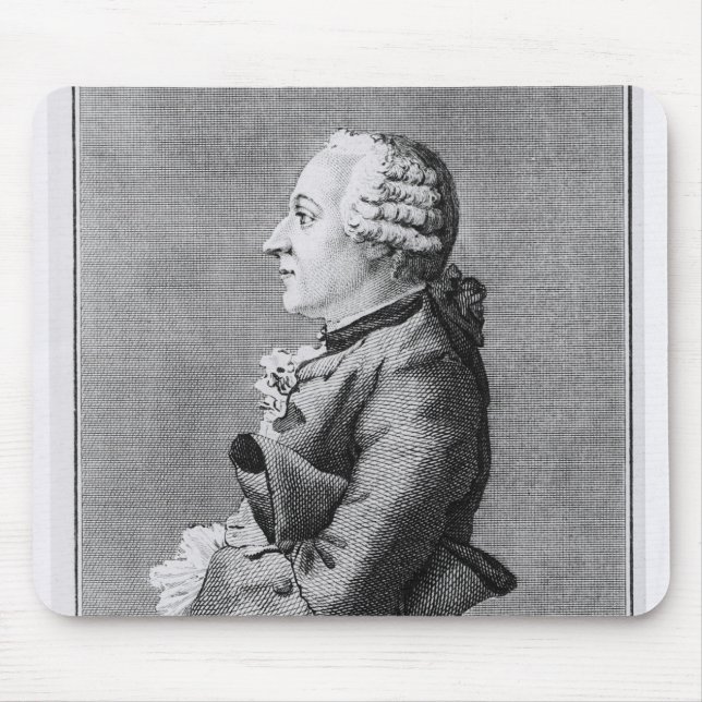 Baron Friedrich Melchior Grimm Mouse Mat (Front)