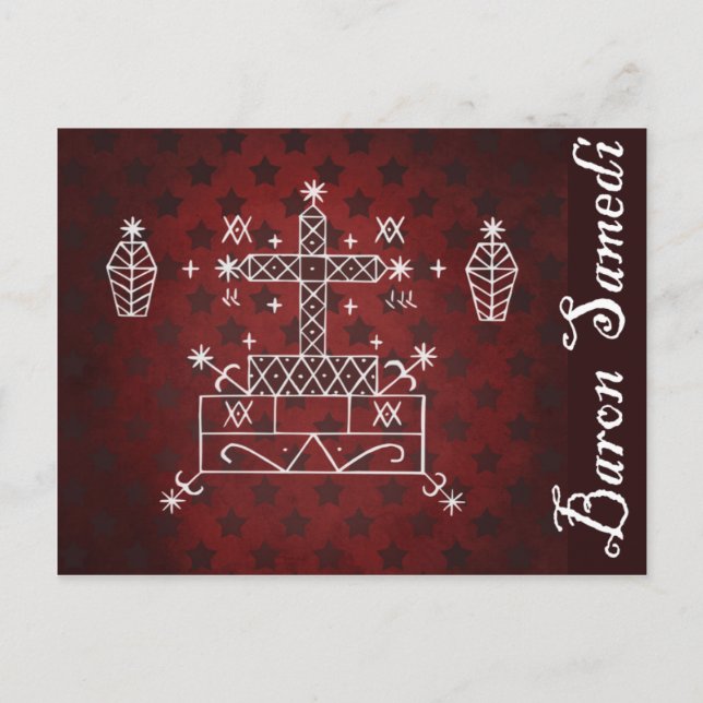 Baron Samedi Postcard (Front)