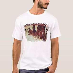 Baron von Steuben drilling American recruits T-Shirt
