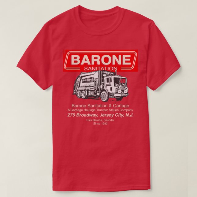 Barone Sanitation Dks T-Shirt (Design Front)