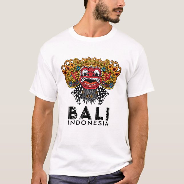 Barong Bali - Ethnic/Tradition T-Shirt Design (Front)